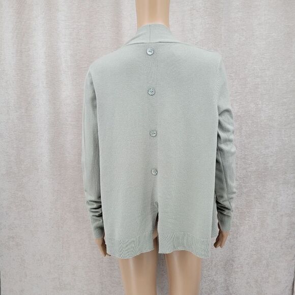 Vila Milano Light Sage Open Style Cardigan Women's Small - Picture 3 of 12